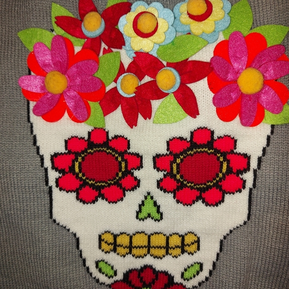 NWT Skull & Bones Dog Sweater - Picture 5 of 8